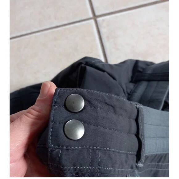 Kuhl Kurve Durango Convertible Cargo Hiking Pants Women's 4 Gray Cinch Hem - Picture 6 of 10